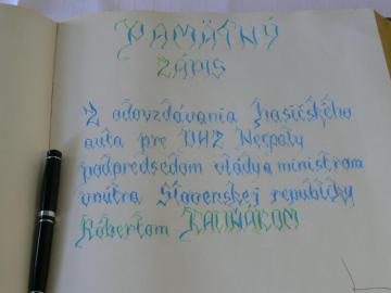 Pamätný zápis Pamätný zápis